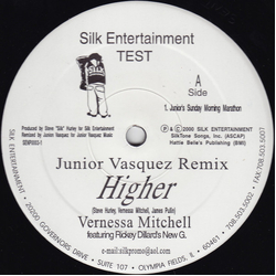 Vernessa Mitchell / Ricky Dillard's New Generation Chorale Higher (Junior Vasquez Remix) Vinyl 12" USED