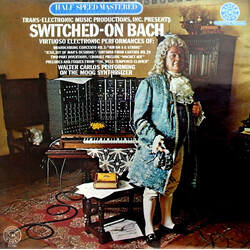 Walter Carlos Switched-On Bach Vinyl LP USED