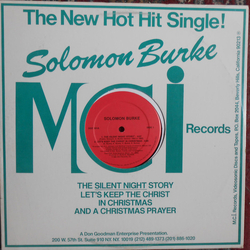 Solomon Burke The Silent Night Story Vinyl 12" USED