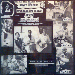 Washboard Doc's Trio Washboard Doc And His Hep 3 Vinyl LP USED