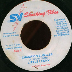 Little Lenny / Firehouse Crew Champion Bubbler / Champion Bubbler (Version) USED VINYL 7INCH
