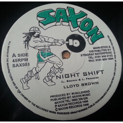 Lloyd Brown Night Shift Vinyl 12" USED
