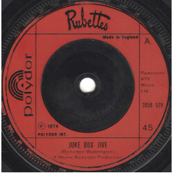 The Rubettes Juke Box Jive USED VINYL 7INCH 45 RPM SINGLE