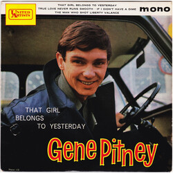 Gene Pitney That Girl Belongs To Yesterday USED VINYL 7INCH 45 RPM EP
