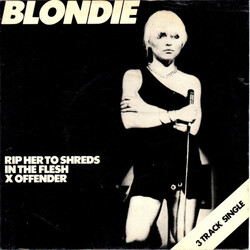 Blondie Rip Her To Shreds USED VINYL 7INCH 45 RPM SINGLE