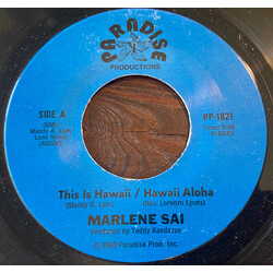 Marlene Sai This Is Hawaii / Hawaii Aloha USED VINYL 7INCH 45 RPM SINGLE