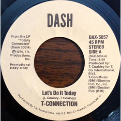 T-Connection Let's Do It Today USED VINYL 7INCH 45 RPM PROMO