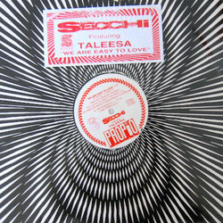 Stefano Secchi / Taleesa We Are Easy To Love USED VINYL 12INCH 45 RPM
