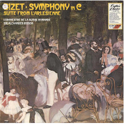 Georges Bizet / L'Orchestre De La Suisse Romande / Alexander Gibson Symphony In C / Suite From L'Arlésienne Vinyl LP USED