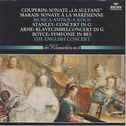 François Couperin / Marin Marais / Musica Antiqua Köln / John Stanley (2) / Thomas Arne / William Boyce / English Concert Sonate "La Sultane" / Sonate