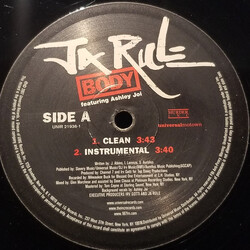 Ja Rule / Ashley Joi Body USED VINYL 12INCH PROMO SINGLE