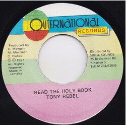 Tony Rebel Read The Holy Book Vinyl 7" USED