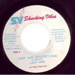 Lady Ann Lady Ann Couldn't Dun USED VINYL 7INCH 45 RPM