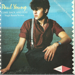 Paul Young Come Back And Stay (Single Remix Version) Vinyl 7" USED