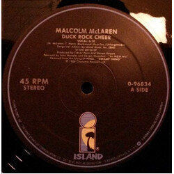 Malcolm McLaren Duck Rock Cheer USED VINYL 12INCH 45 RPM
