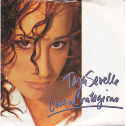 Taja Sevelle Love Is Contagious USED VINYL 7INCH 45 RPM SINGLE STEREO