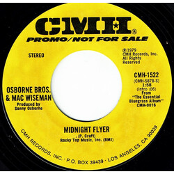 The Osborne Brothers / Mac Wiseman Midnight Flyer / Shackles And Chains USED VINYL 7INCH 45 RPM PROMO