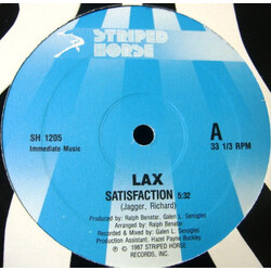 L.A.X. Satisfaction VINYL 12" USED