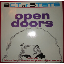 Act Of State Open Doors USED VINYL 12INCH MAXI-SINGLE