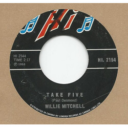Willie Mitchell Take Five / 30-60-90 USED VINYL 7INCH 45 RPM