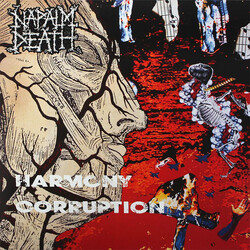 Napalm Death Harmony Corruption Vinyl LP USED