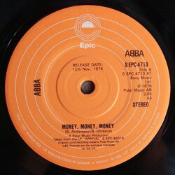 ABBA Money, Money, Money USED VINYL 7INCH 45 RPM SINGLE PROMO