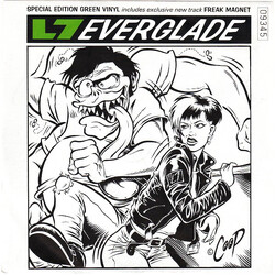 L7 Everglade USED VINYL 7INCH 45 RPM SINGLE NUMBERED SPECIAL EDITION
