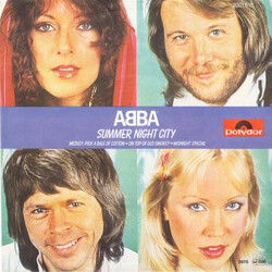 ABBA Summer Night City USED VINYL 7INCH 45 RPM SINGLE STEREO