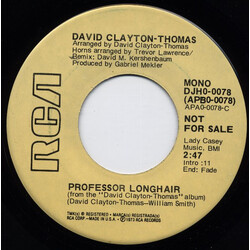 David Clayton-Thomas Professor Longhair USED VINYL 7INCH SINGLE 45 RPM PROMO
