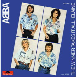 ABBA The Winner Takes It All / Elaine USED VINYL 7INCH 45 RPM SINGLE STEREO