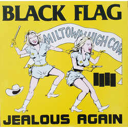 Black Flag Jealous Again USED VINYL 12INCH 45 RPM EP REPRESS