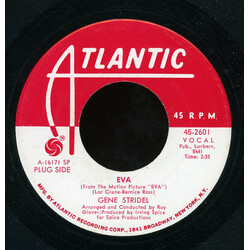 Gene Stridel / Irving Spice's Strings Eva USED VINYL 7INCH 45 RPM PROMO