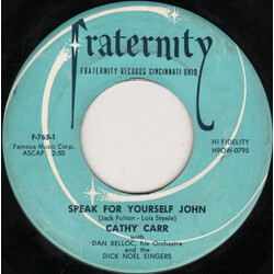 Cathy Carr Speak For Yourself John / Wild Honey USED VINYL 7INCH 45 RPM SINGLE