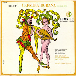 Carl Orff / Symphonie-Orchester Des Bayerischen Rundfunks / Chor Des Bayerischen Rundfunks / Eugen Jochum Carmina Burana (Secular Songs) Vinyl LP USED