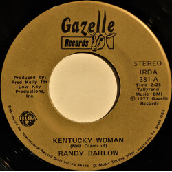 Randy Barlow Kentucky Woman USED VINYL 7INCH 45 RPM SINGLE