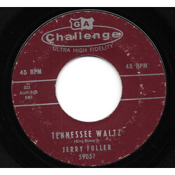 Jerry Fuller Tennessee Waltz / Charlene USED VINYL 7INCH 45 RPM SINGLE
