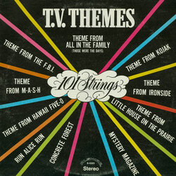 101 Strings T.V. Themes Vinyl LP USED