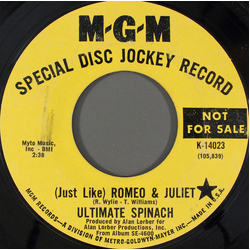 Ultimate Spinach (Just Like) Romeo & Juliet Vinyl 7" USED