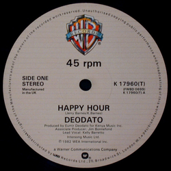 Eumir Deodato Happy Hour / Sweet Magic / Night Cruiser Vinyl 12" USED