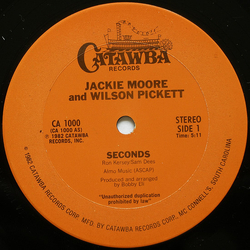 Jackie Moore / Wilson Pickett Seconds Vinyl 12" USED