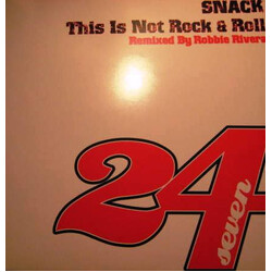 Snack This Is Not Rock & Roll USED VINYL 12INCH