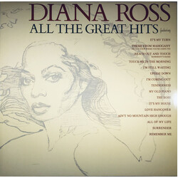 Diana Ross All The Great Hits Vinyl LP USED