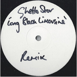 Ghetto Star Long Black Limousine USED VINYL 12INCH WHITE LABEL
