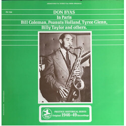 Don Byas Don Byas In Paris Vinyl LP USED