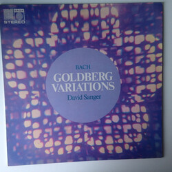 Johann Sebastian Bach / David Sanger (2) The Goldberg Variations Vinyl LP USED