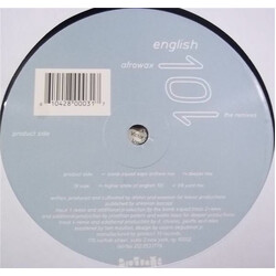Afrowax English 101 Vinyl 12" USED