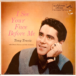 Tony Travis (2) I See Your Face Before Me Vinyl LP USED