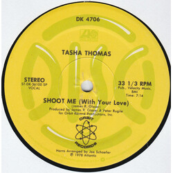 Tasha Thomas Shoot Me (With Your Love) VINYL 12" USED