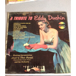 Theo Fanidi & His Orchestra A Tribute To Eddy Duchin Vinyl LP USED