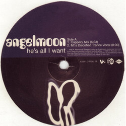Angelmoon He's All I Want USED VINYL 12INCH 33 S RPM